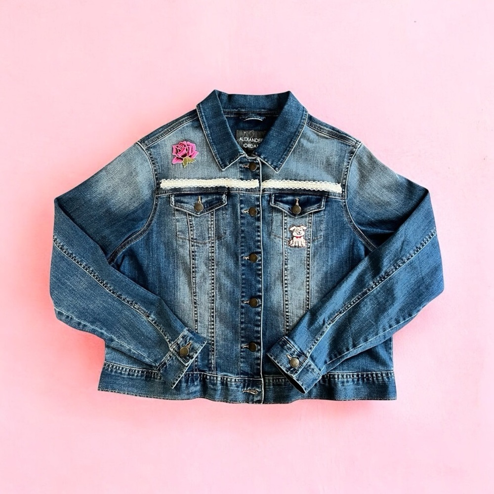 PUPPY PATCH Alexander Jordan JEAN jacket